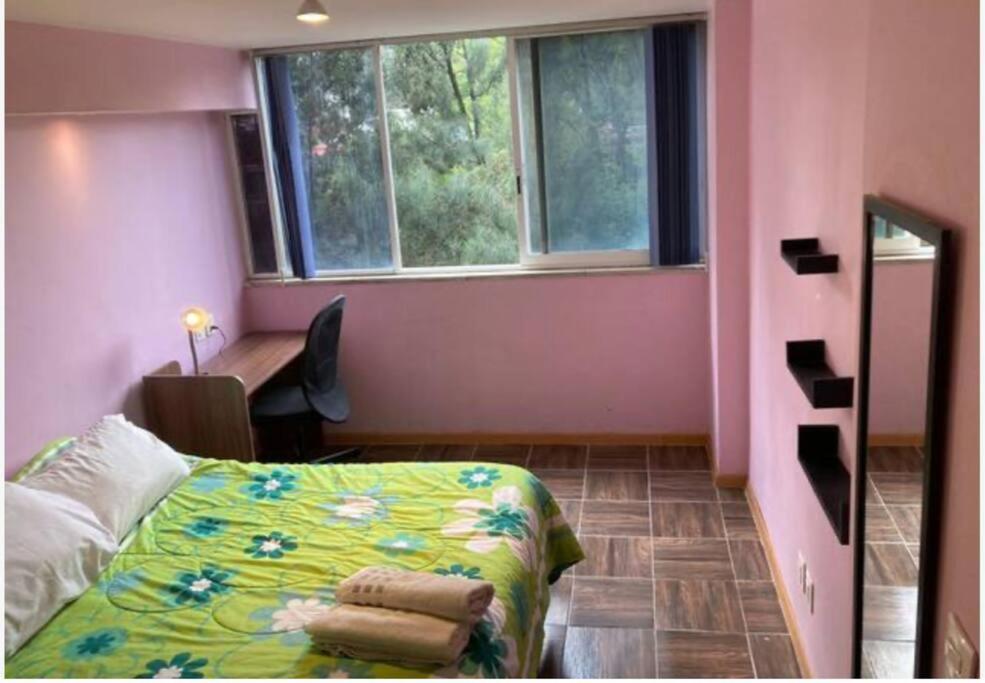 Depto Equipado, A Min Del Centro Historico, Cdmx. Apartment Mexico City Ngoại thất bức ảnh