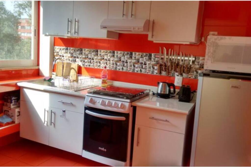 Depto Equipado, A Min Del Centro Historico, Cdmx. Apartment Mexico City Ngoại thất bức ảnh